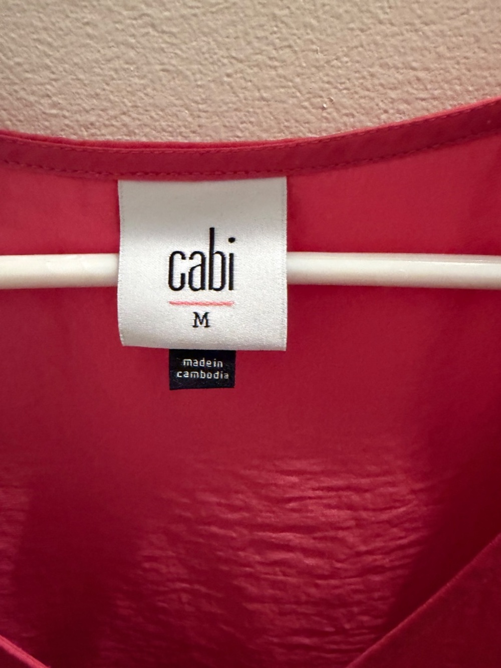 CAbi Rose Flutter Sleeve Blouse. - Picture 2 of 6